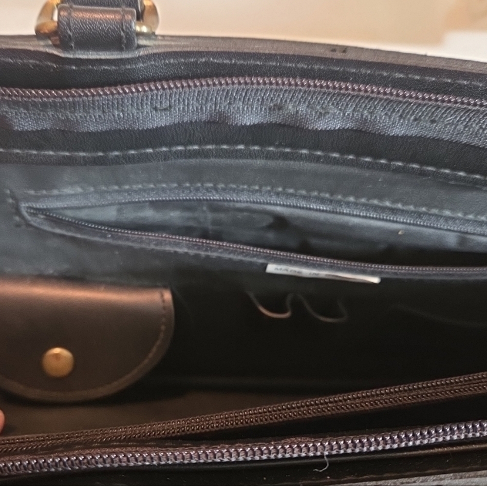 Vintage JORDACHE Briefcase Attache Messenger Bag - Picture 6 of 16